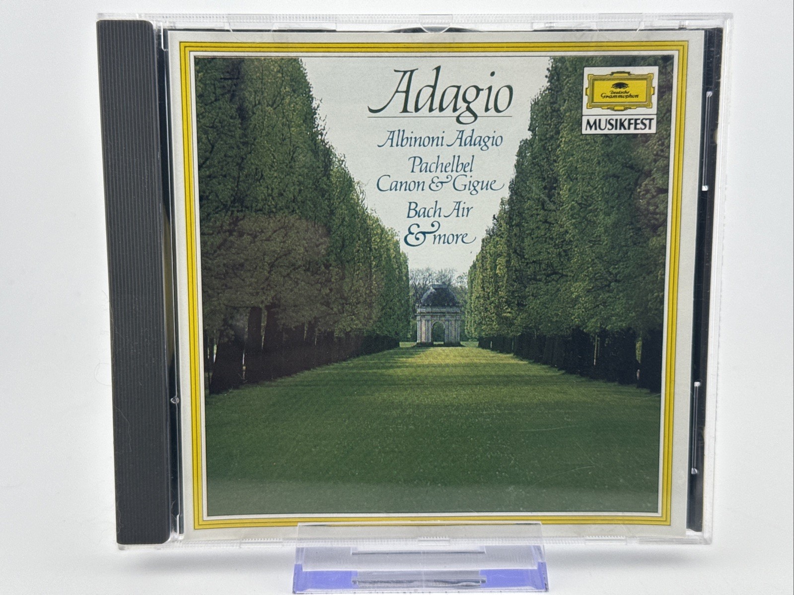 Adagio - Music CD 1990-  Albinoni Adagio Pachelbel Canon & Gigue Bach Air & More
