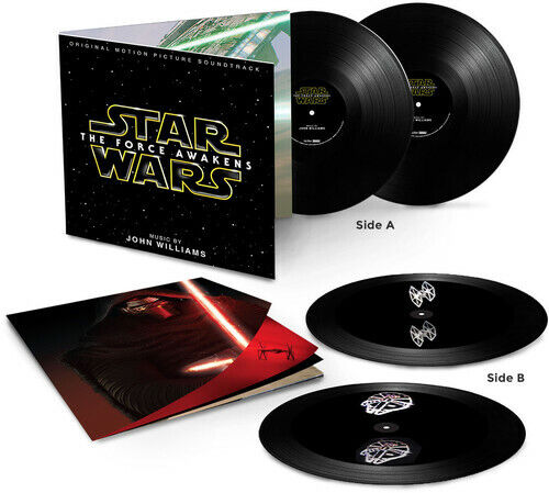 Star Wars The Force Awakens 3D Holographic Vinyl 2 X LP John Williams