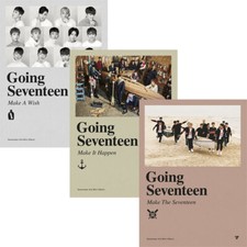 SEVENTEEN [GOING SEVENTEEN] 3rd Mini Album CD+Photo Book+2 Card+Pass+B.Mark+GIFT picture