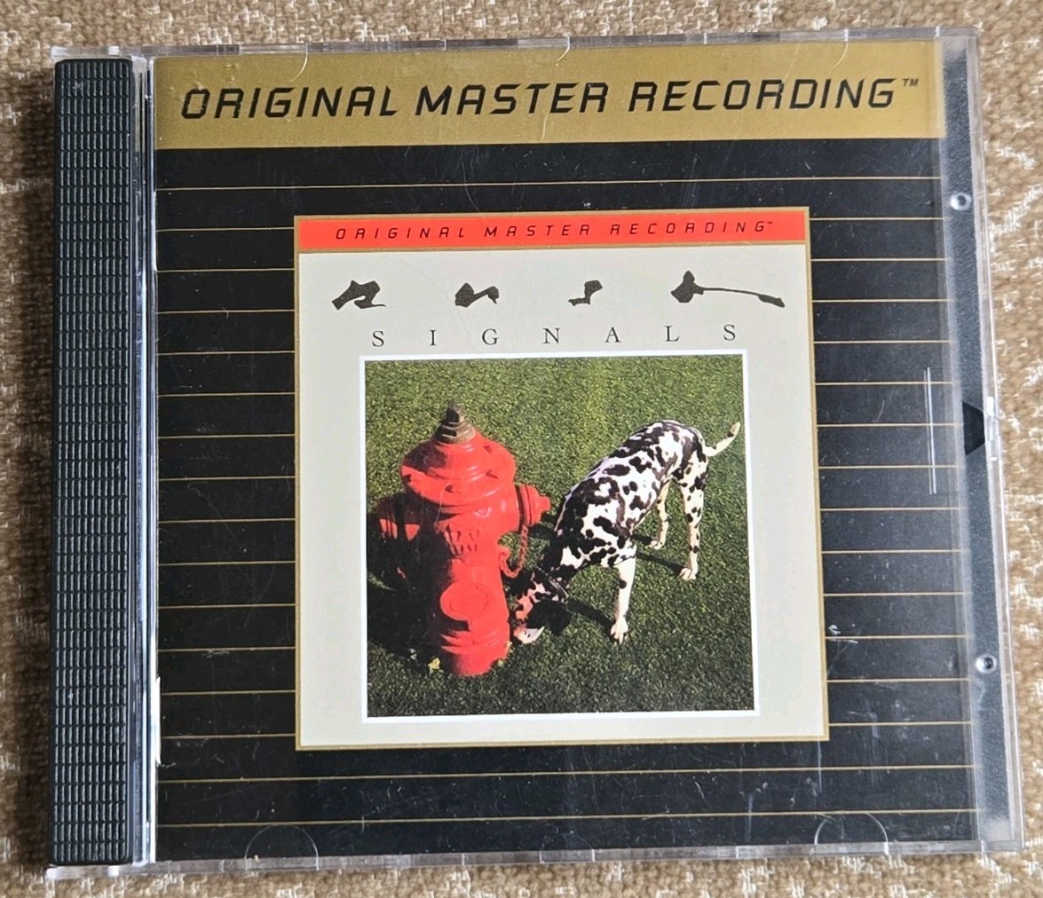 Rush – Signals - MFSL 24k Gold CD UDCD 614 - Rare OOP