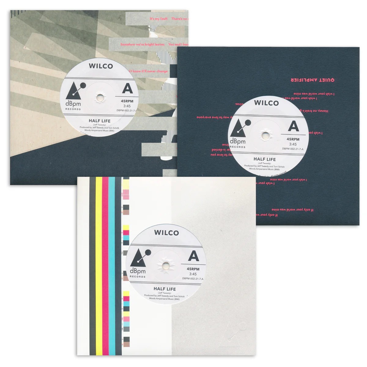 Wilco Half Life/ I Can\'t 7\
