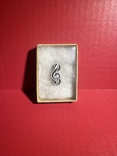 Enamel Treble Clef Lapel Pin - Music Gift - Lapel Pin For Music Lovers picture