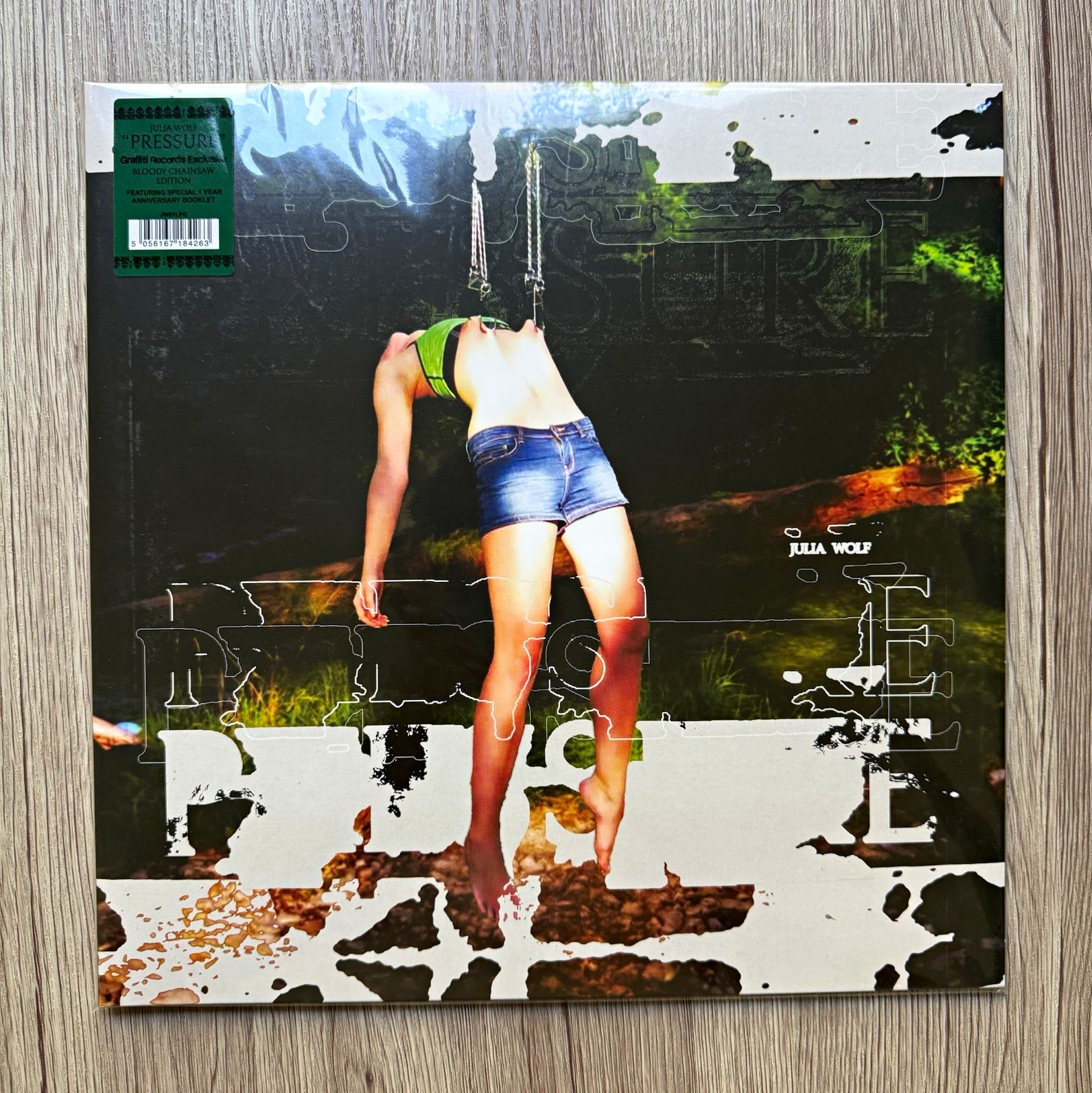 Julia Wolf Pressure Graffiti Records Exclusive Bloody Chainsaw 12\