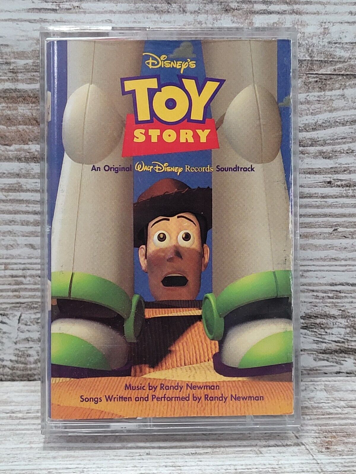 Disney's TOY STORY - MOVIE SOUNDTRACK by RANDY NEWMAN Cassette TAPE