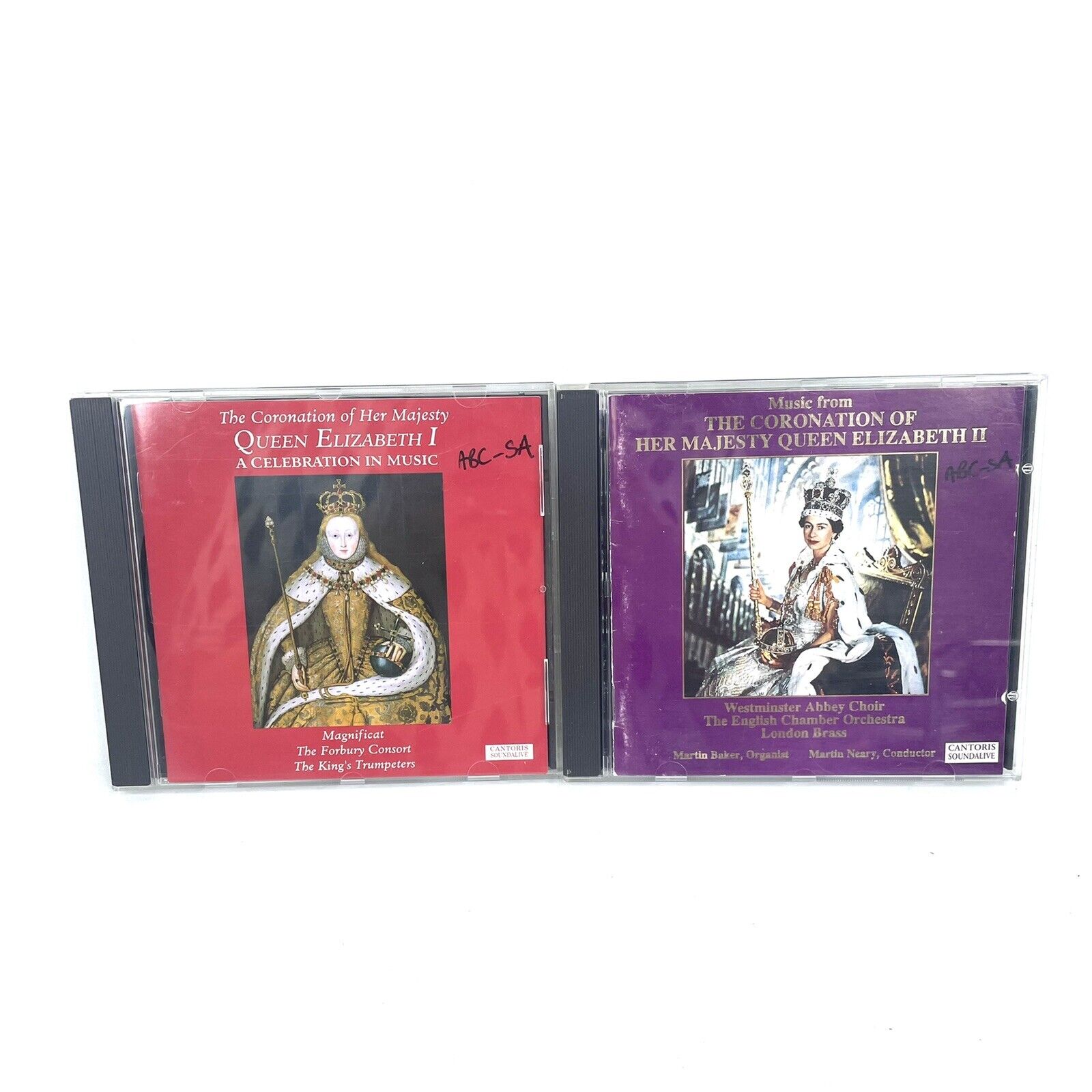 Music From The Coronation of HM Queen Elizabeth 2 + Hm Queen Elizabeth CD’s