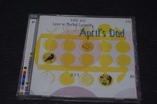 April's Dad – Love or Morbid Curiosity CD 2001 Indie Rock April's Dad Music picture