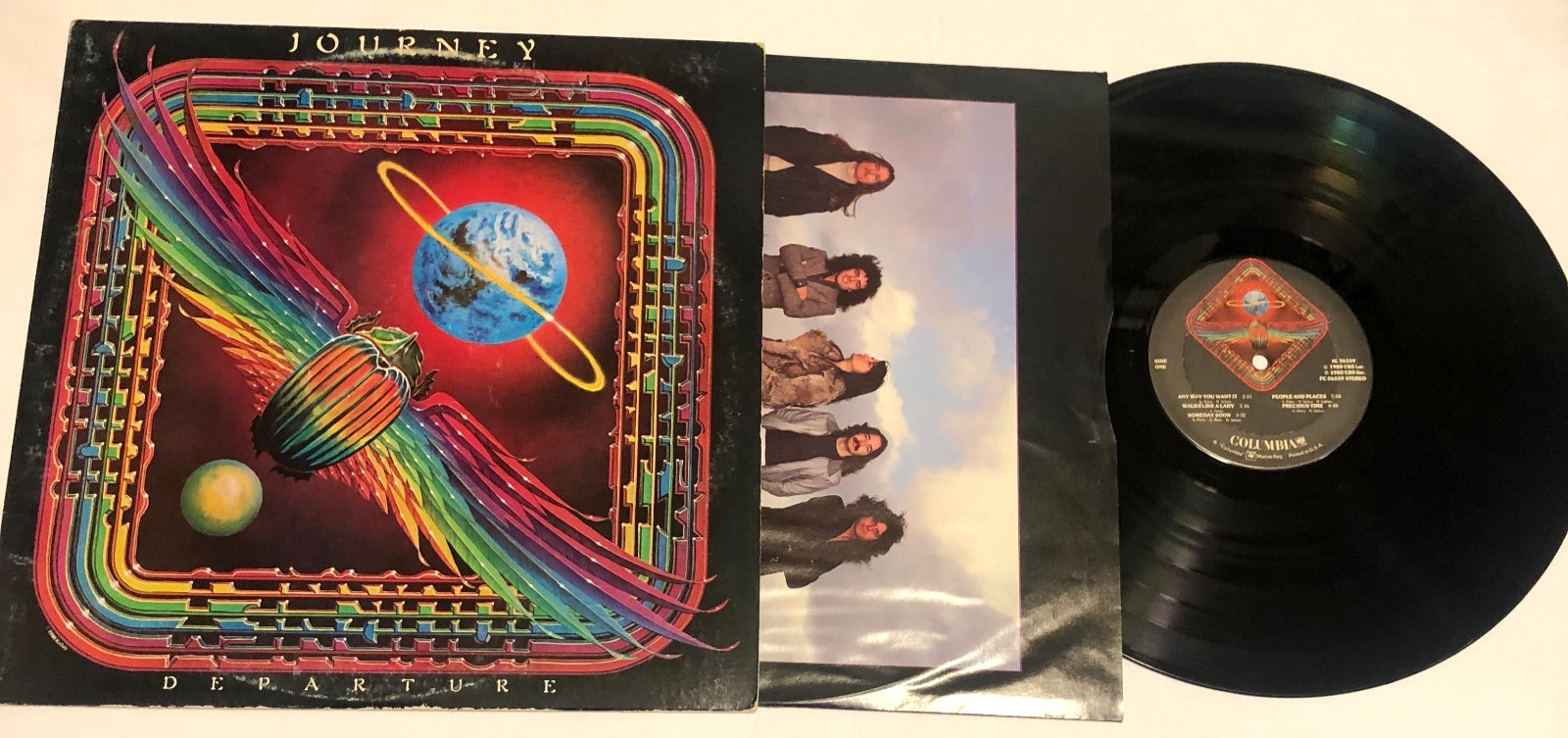 Journey Departure Lp Vg+