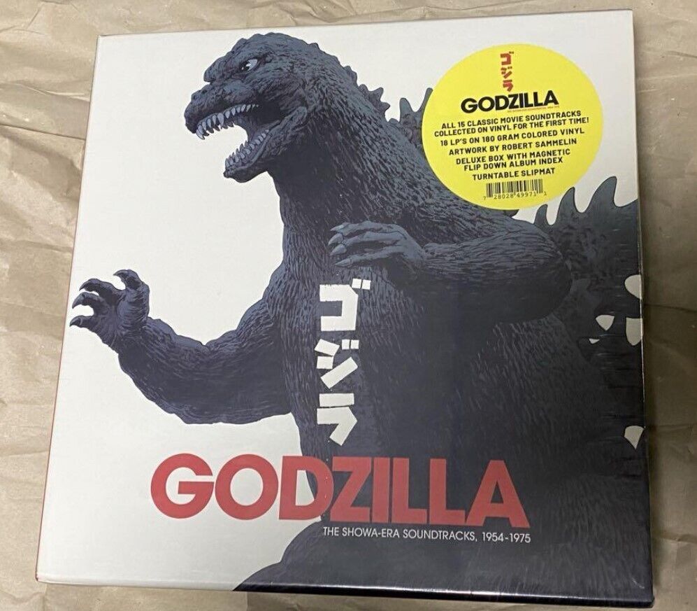 NEW Godzilla The Showa-Era Soundtrack Vinyl 1954-1975 18 LP Colored Boxset