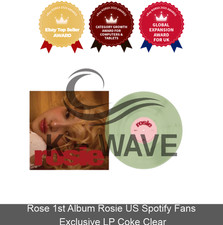 Rose 1st Album Rosie US Spotify Fans Exclusive LP Coke Clear picture