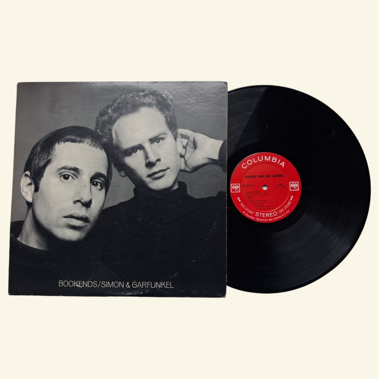 Simon & Garfunkel – Bookends – Vintage 1968 Columbia Records Stereo LP