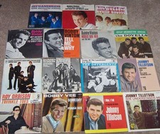 15 Rock 45 Records & Pic Slvs Turtles Detergents Vinton Orbison Union Gap 1960s picture