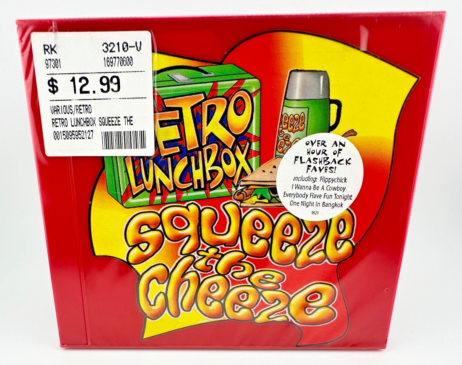 Retro Lunchbox : Squeeze The Cheese by Various [RARE NEW CD + Hype 1997] SEALED