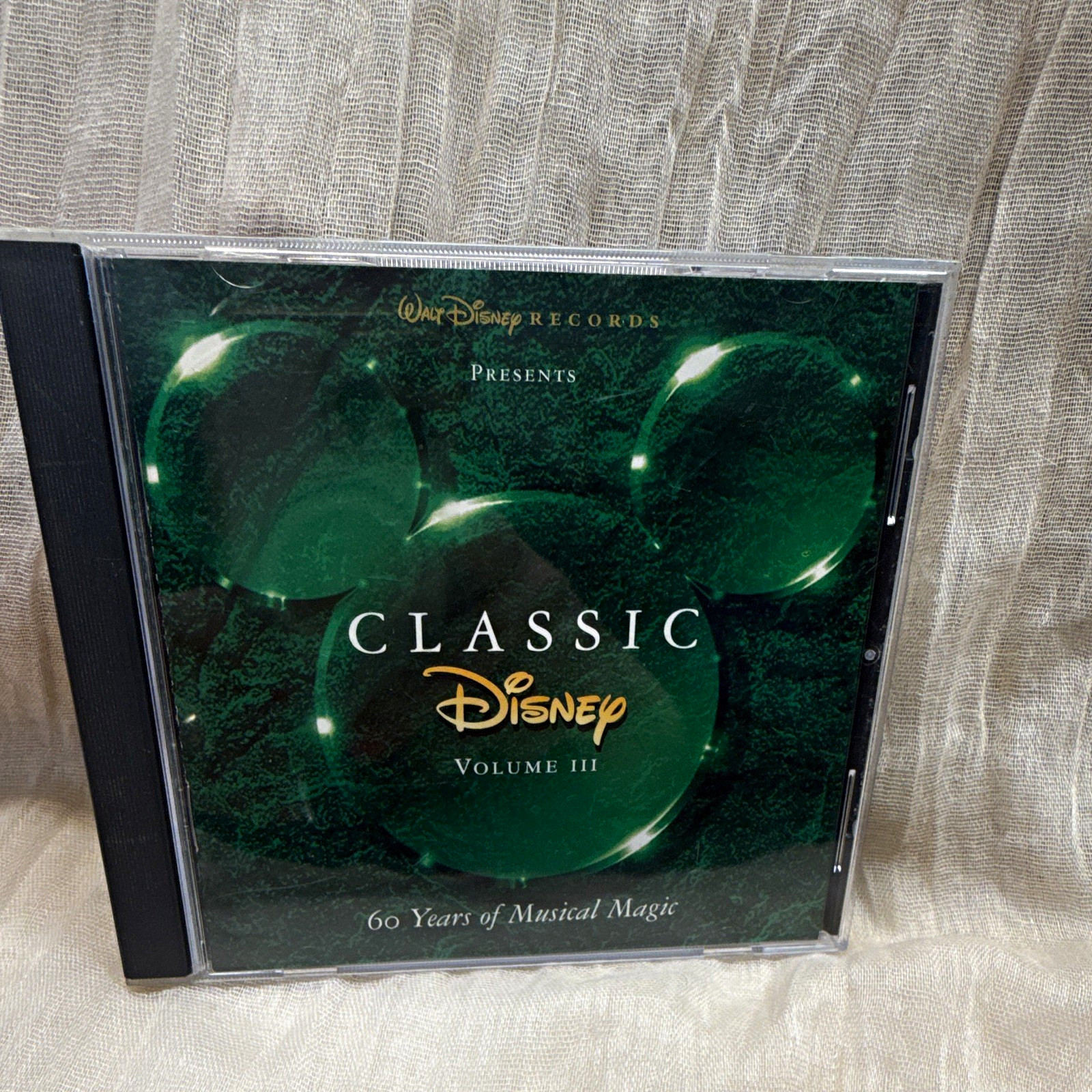 Walt Disney Records Classic Disney Volume III Compilation Soundtrack 1998 CD