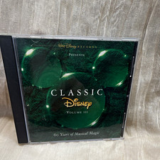 Walt Disney Records Classic Disney Volume III Compilation Soundtrack 1998 CD picture