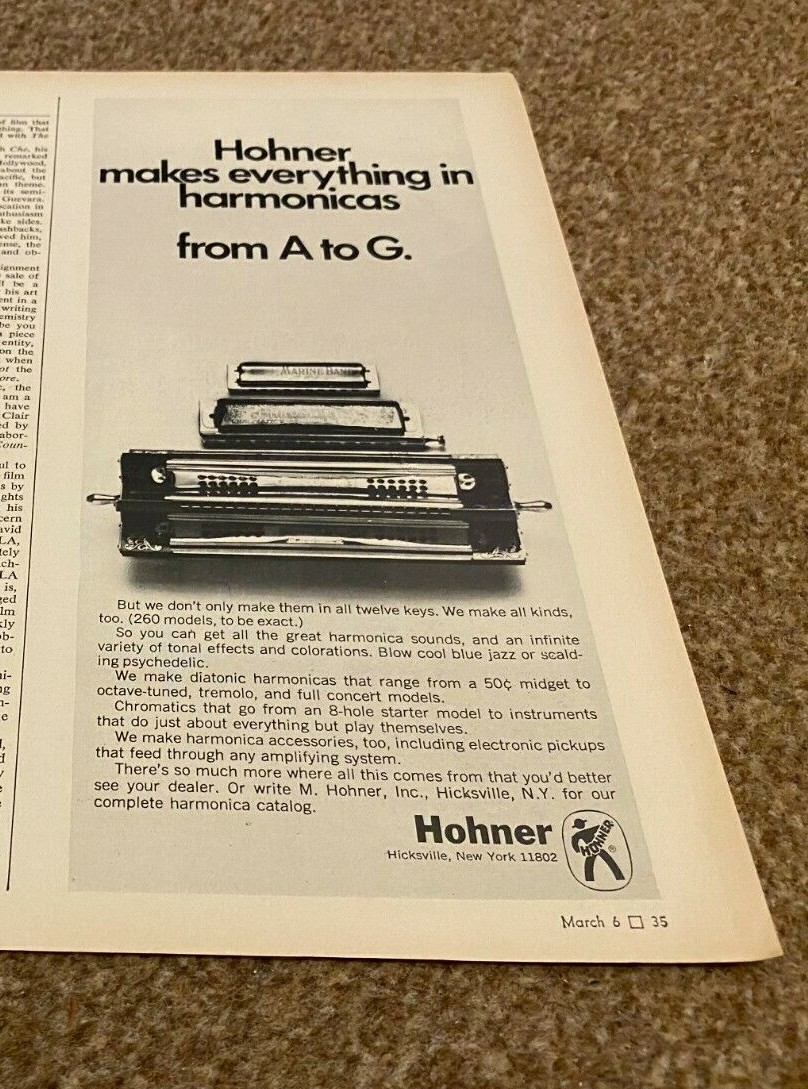 JBF4 ADVERT 11X6 HOHNER HARMONICAS