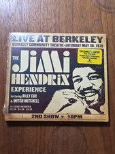 Jimi Hendrix - Live at Berkeley CD 2003 Psychedelic Rock Rare HTF New Sealed picture