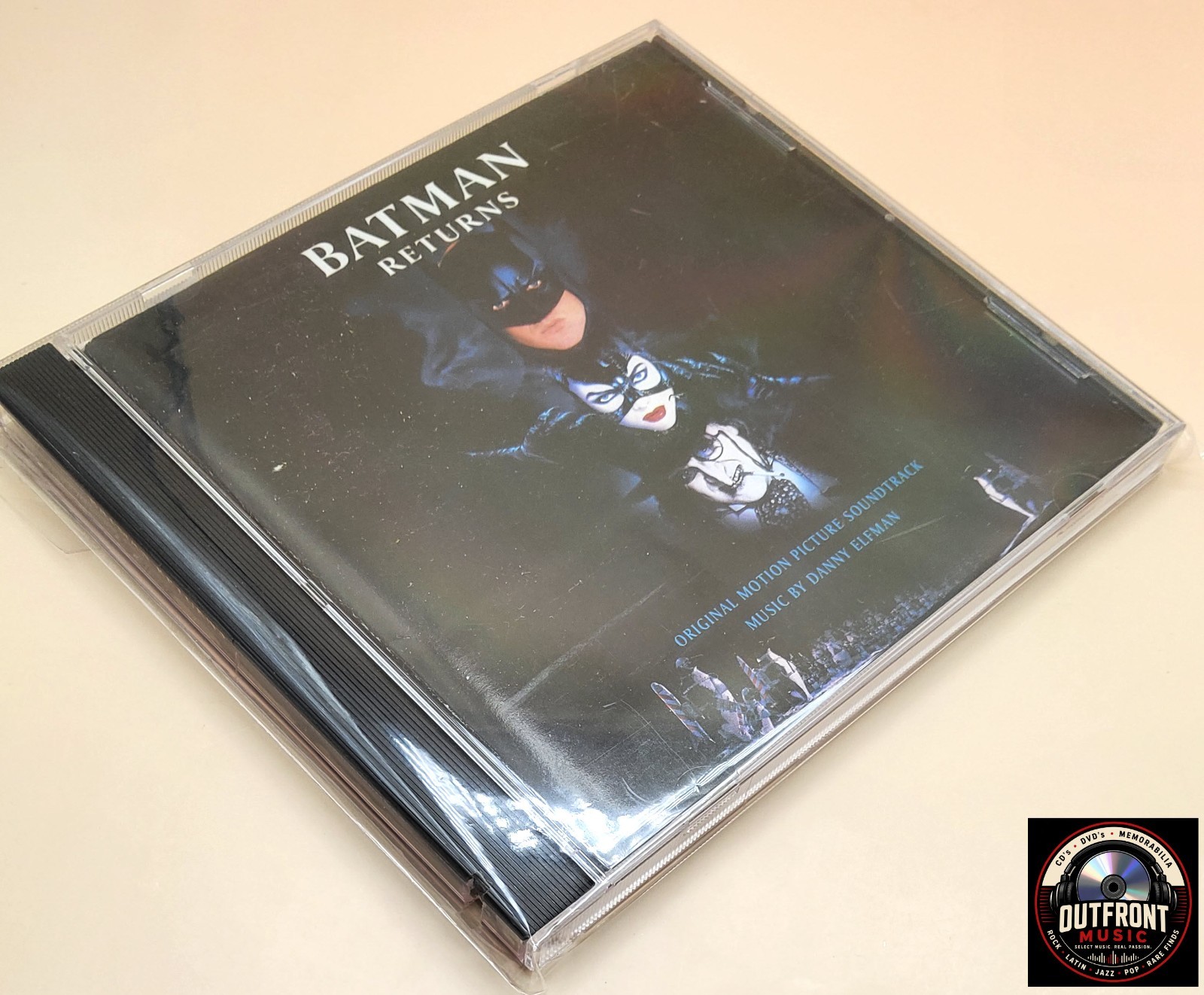 Batman Returns Soundtrack CD Danny Elfman 1992 USA Warner Bros 9 26972-2