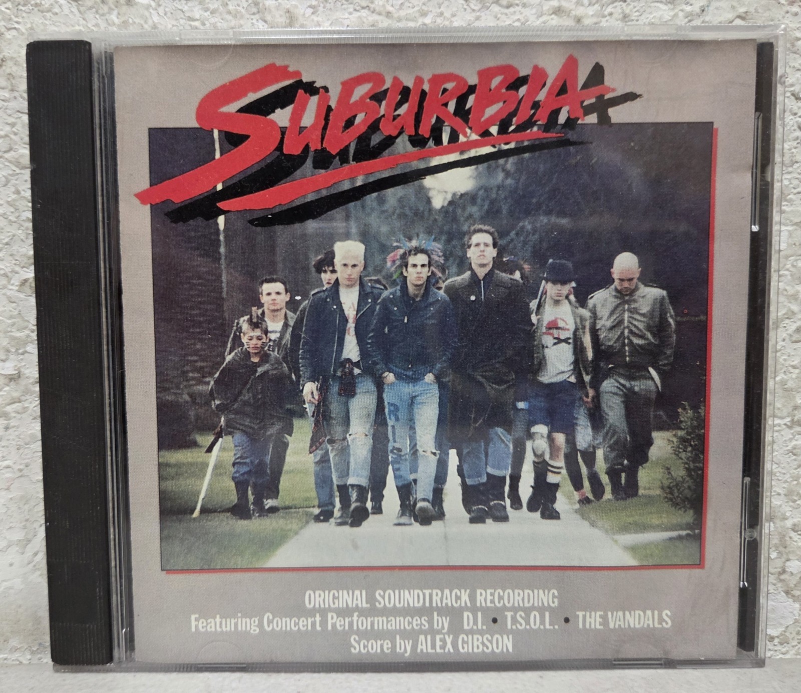 Suburbia Original Soundtrack Recording CD 1990 Score Alex Gibson Vandals TSOL