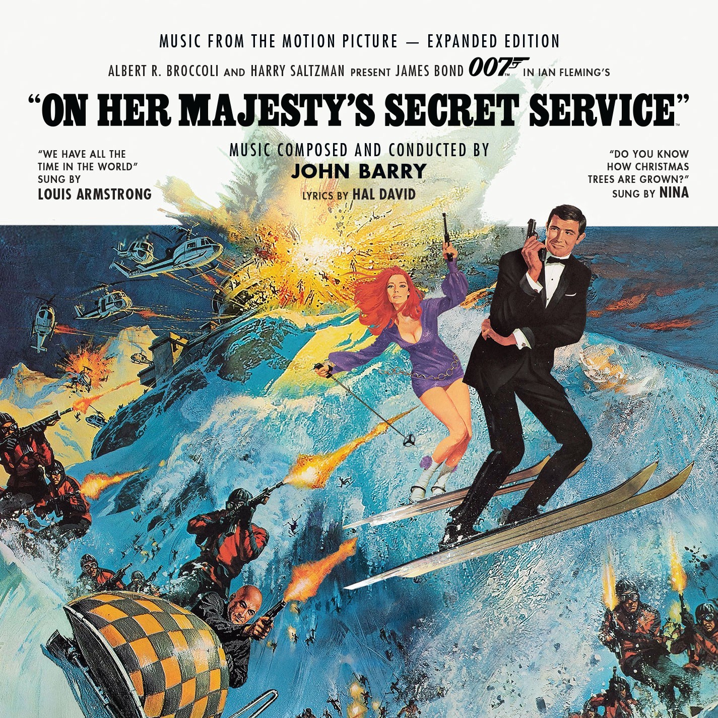 ON HER MAJESTYS SECRET SERVICE 2CD SET EXPANDED AND REMASTERED