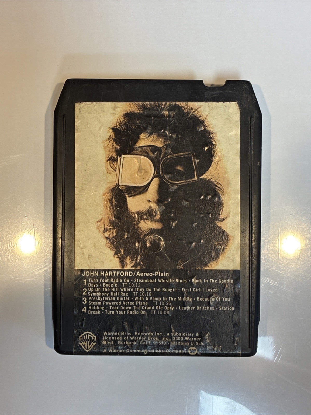 John Hartford Aereo-Plain VERY Scarce 8-Track Rare Bluegrass Country Untested