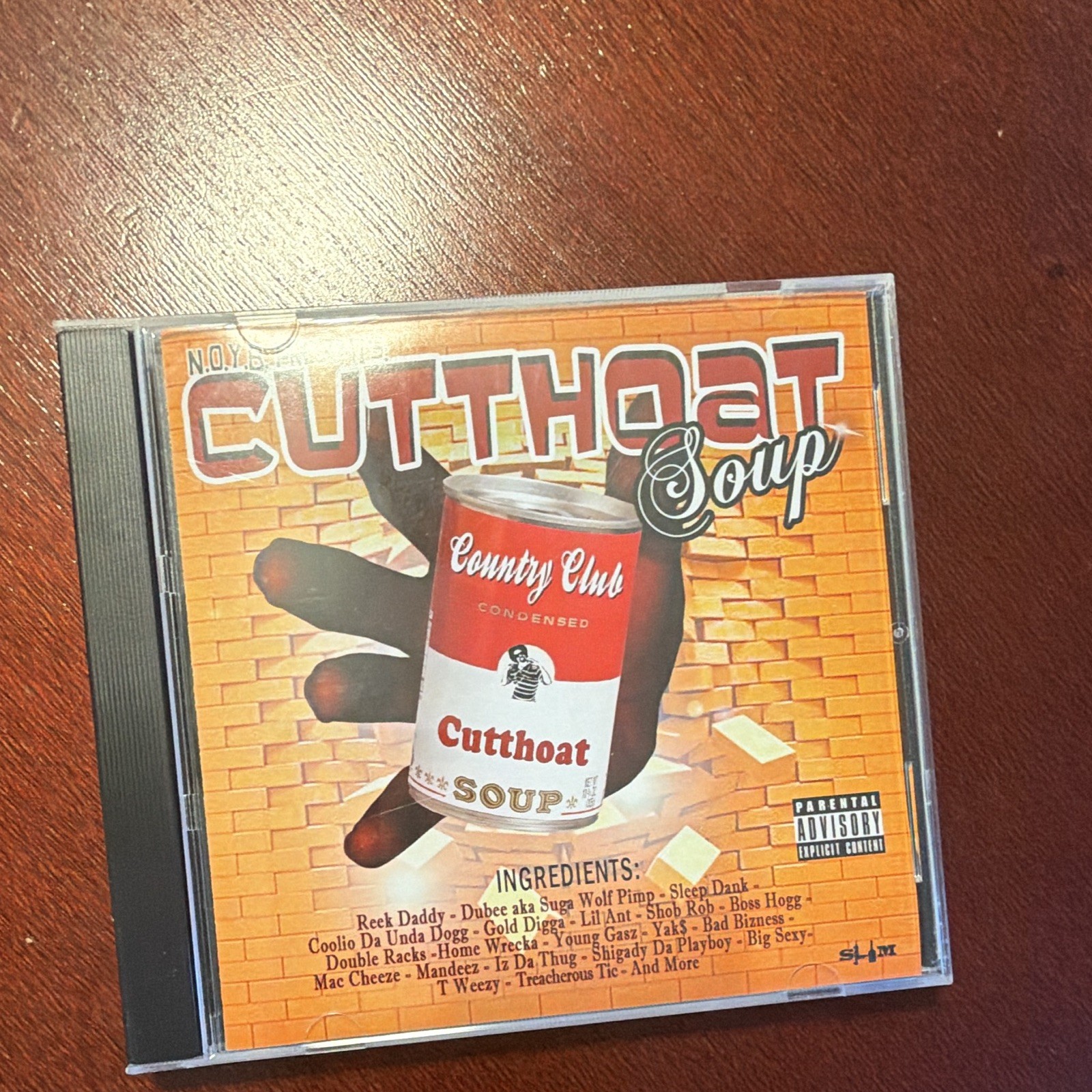 N.O.Y.B. Presents Cutthroat Soup 2012 RARE Hip Hop/Rap