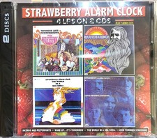 STRAWBERRY ALARM CLOCK - 4 LPs on 2 CDs (Factory Sealed Set) IMPORT - 47 Tracks picture