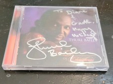Thurl Bailey The Gift of Christmas CD Album Hand Signed 2001 Funk Soul Holidays picture