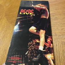 Live-Special Collector Edition by AC/DC (2 Cassettes, 1992) Long Box & Inserts picture