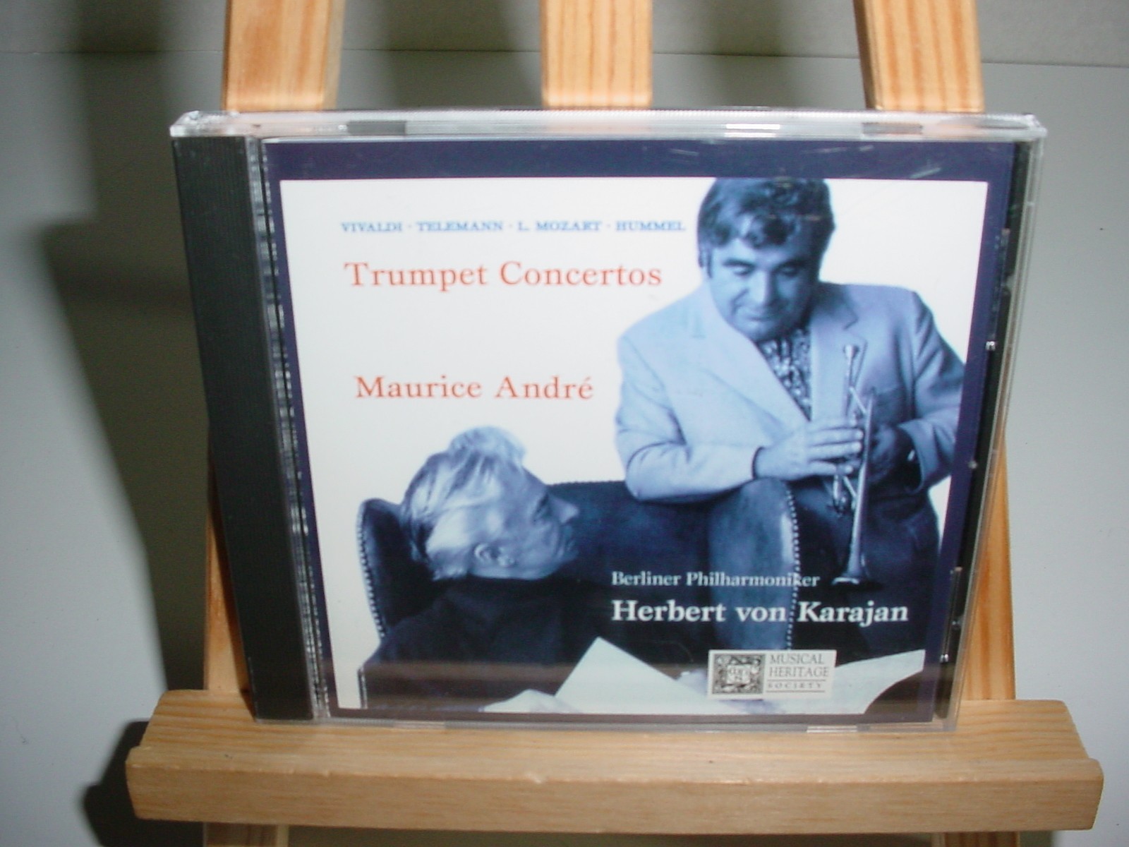 Maurice Andre Plays Trumpet Concertos (CD, 1998)