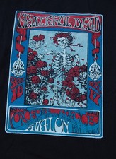 Grateful Dead Skeleton & Roses Avalon Ballroom T-Shirt *Large* picture