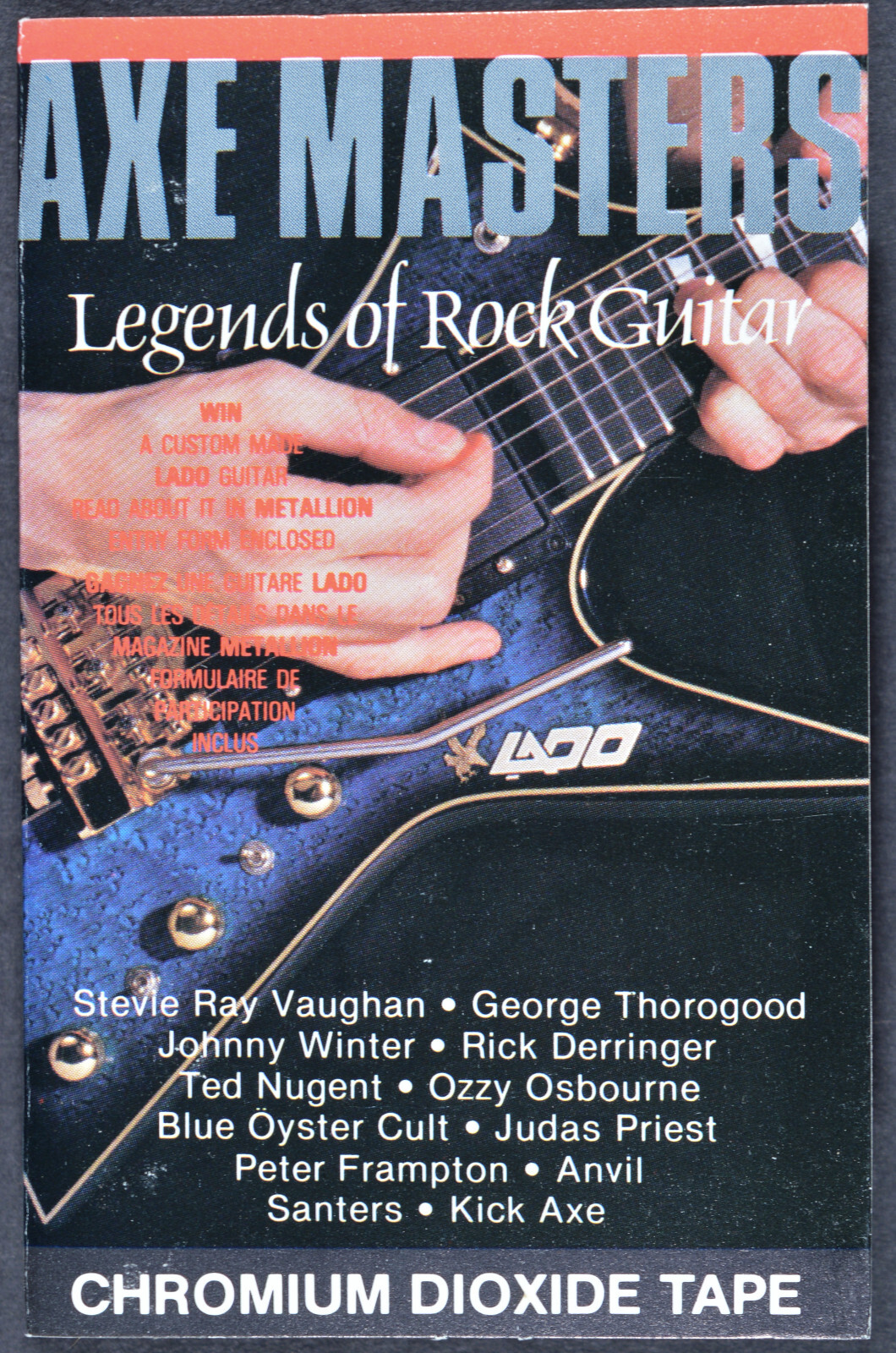 Axe Masters (Legends of Rock Guitar) by Various Greats [Canada - 1985]