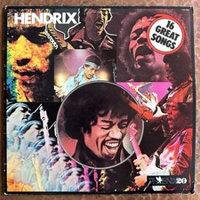 Hendrix – 16 Great Songs LP 1981 Phoenix 20 P20-606 VG Vinyl Budget Compilation picture