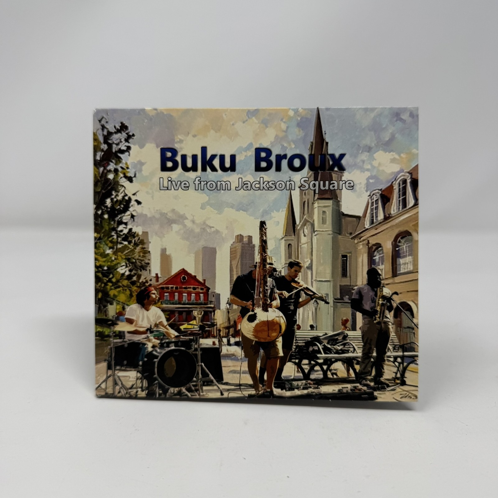 Buku Broux - Live From Jackson Square (CD, 2015) Digipak World Jazz Reggae Folk