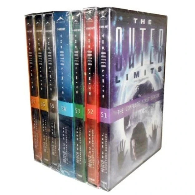 New-The Outer Limits Complete Series Seasons 1-7 (DVD, 42-Disc Set) 