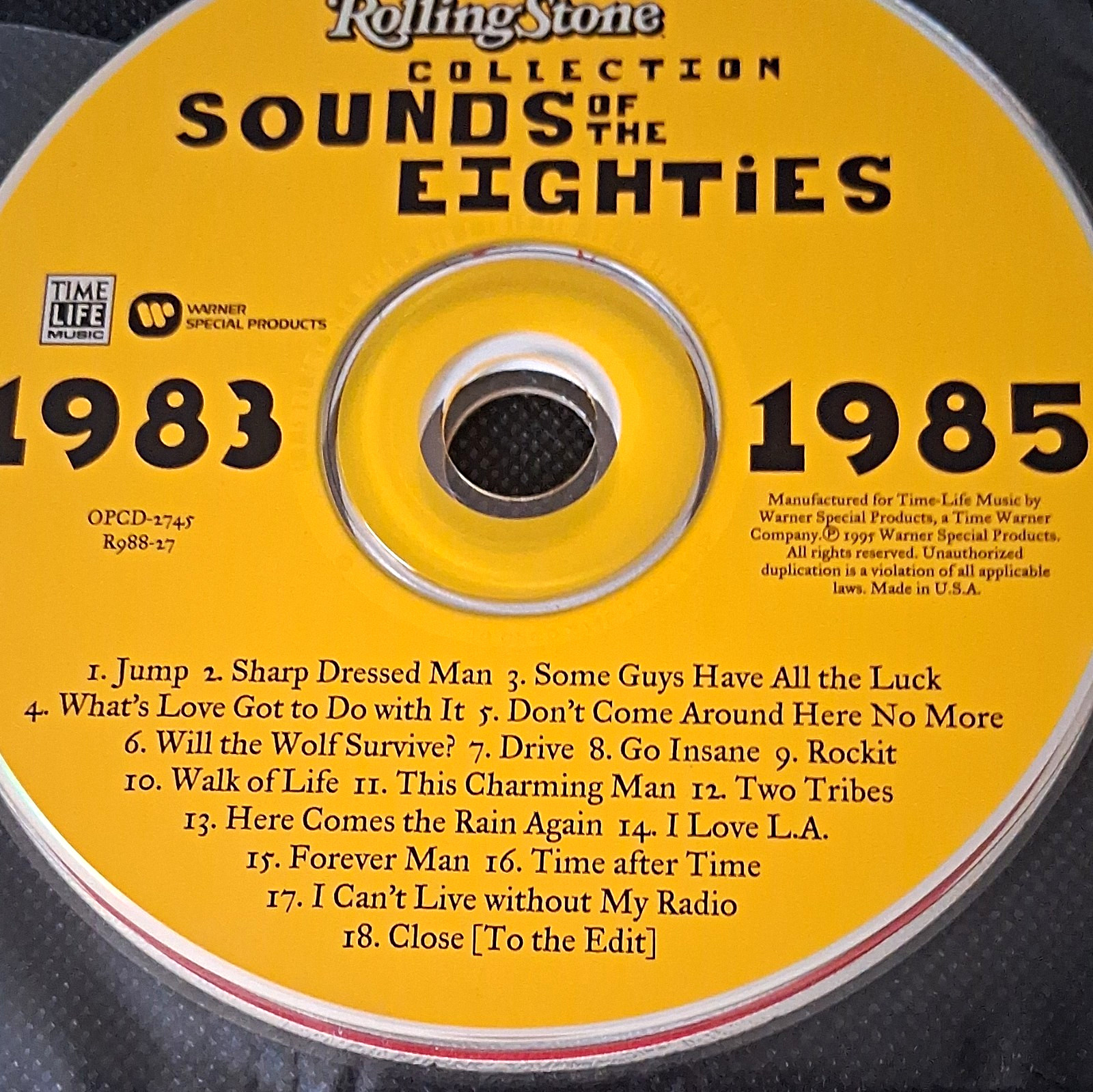 Time Life Music - Rolling Stone Collection: Sounds of the Eighties 1983-1985 CD
