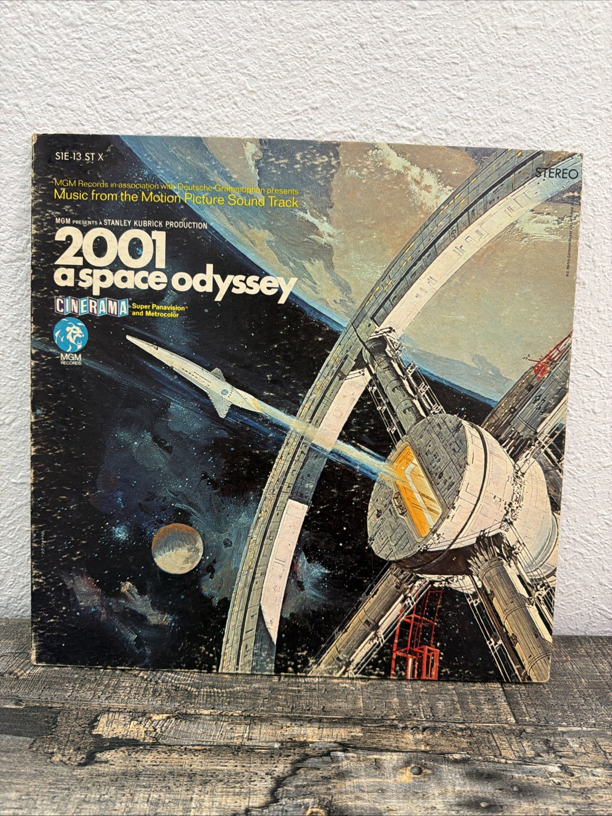 2001 A Space Odyssey Soundtrack Vinyl LP Gatefold 1968 MGM S1E 13 ST X Blue...