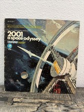 2001 A Space Odyssey Soundtrack Vinyl LP Gatefold 1968 MGM S1E 13 ST X Blue... picture