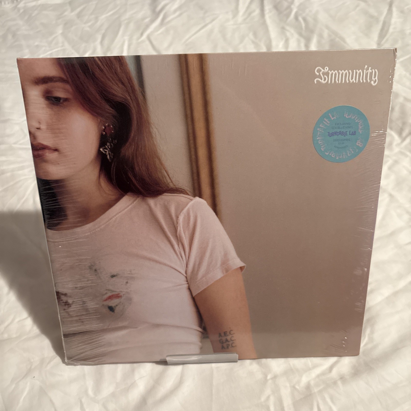 Clairo Immunity Sea Blue Translucent LP Vinyl Record TTL Exclusive 1/1000 Copies