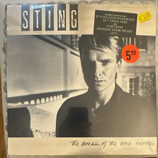 STING - THE DREAM OF THE BLUE TURTLES - VINYL LP - A&M - ROCK - SP-3750 picture
