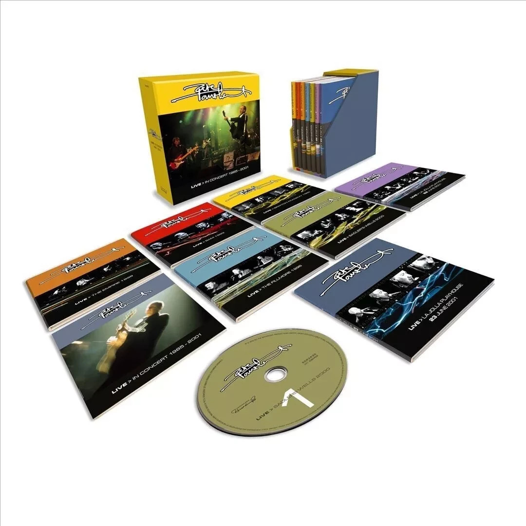 PETE TOWNSHEND LIVE - IN CONCERT 1985-2001 - 14-CD BOX SET W/BOOKLET - BRAND NEW