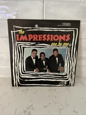 The Impressions: One By One      33 RPM       12