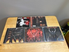 W.A.S.P. 5 CD Lot: AS IS See Photos & Description picture