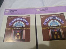 Vintage Sealed Columbia House Nashville Sound 8-Track Twin Pack Vol 1-4 Country picture
