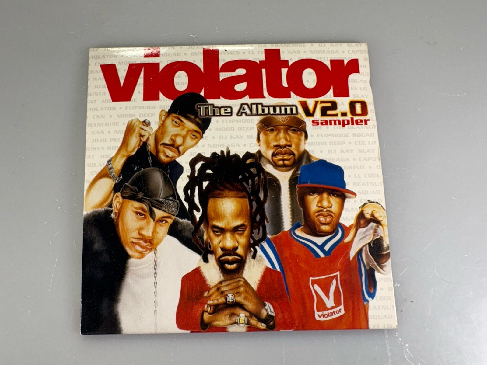 VERY RARE OOP - Violator the Album V2.0 SAMPLER  (CD, 2001) PROMOTIONAL - Tested