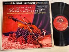 Henryk Szeryng Munch Tchaikovsky Violin Concerto LP RCA Living Stereo 4s/2s M- picture