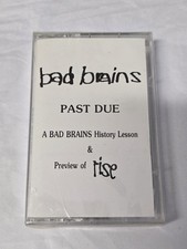 SEALED RARE PROMO Bad Brains CASSETTE TAPE sampler H.R. punk Pay To Cum against picture