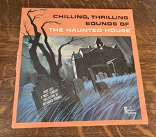 CHILLING THRILLING SOUNDS OF THE HAUNTED HOUSE 1964 LP DISNEYLAND RECORDS picture