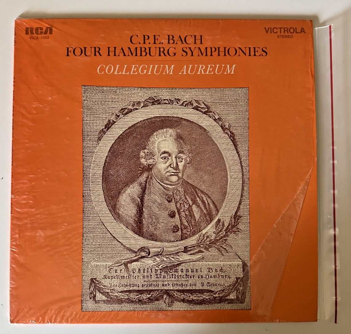 Carl Philipp Emanuel Bach Collegium Aureum RCA VICS-1453 NM
