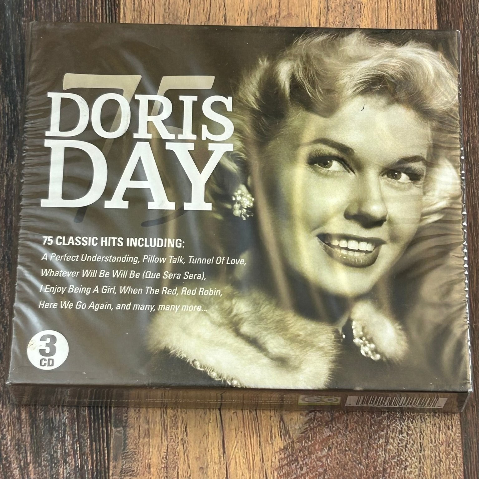 Doris Day – 75 Classic Hits CD 3-disc Box Set Compilation Traditional Pop Sealed