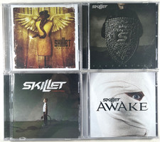 Skillet 4 CD Lot Collide / Victorious / Comatose & Awake Christian Rock VG picture